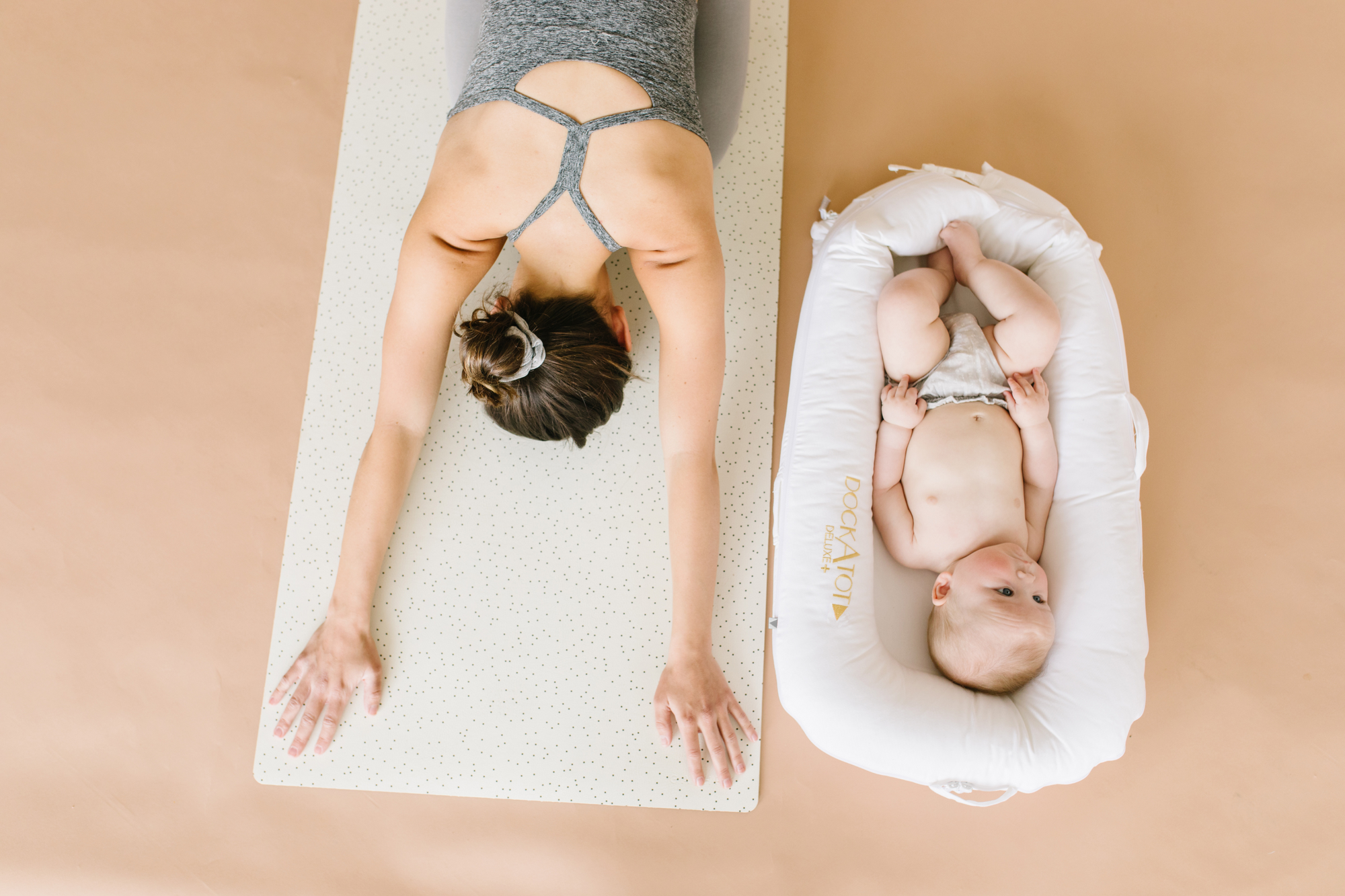 Downward Dock: How One Mum Uses Her DockATot as a Yoga Accessory
